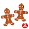 Beistle 24" x 18" Inflatable Gingerbread Men, 2ct.